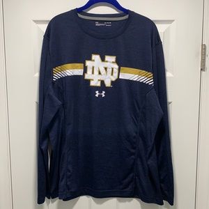 Notre Dame Under Armour Heat Gear Shirt